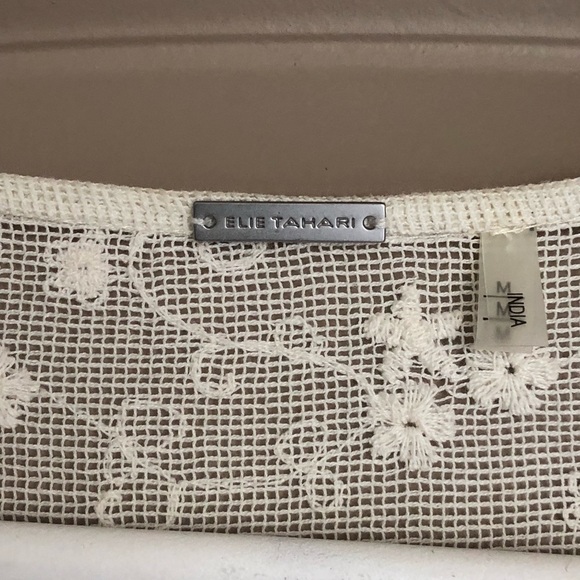 Elie Tahari Self Tie Blouse - Picture 5 of 8